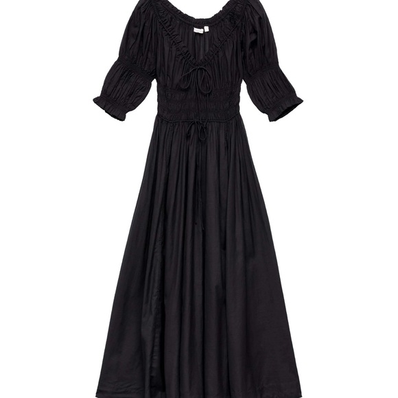 Doen Ischia Dress in Black - Size S - Picture 3 of 8